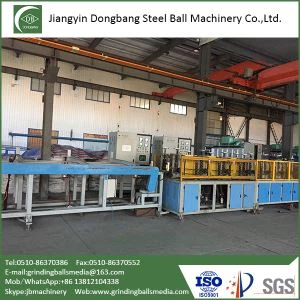 Linka na výrobu brúsnych médií s guľovým mlynom